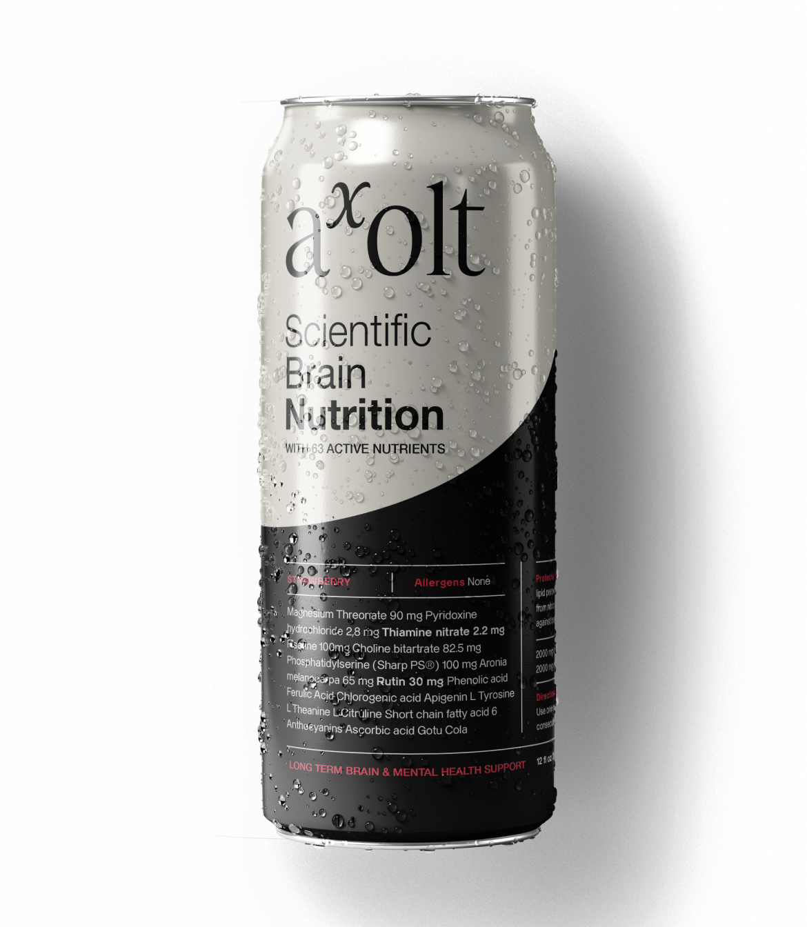 Axolt strawberry drink